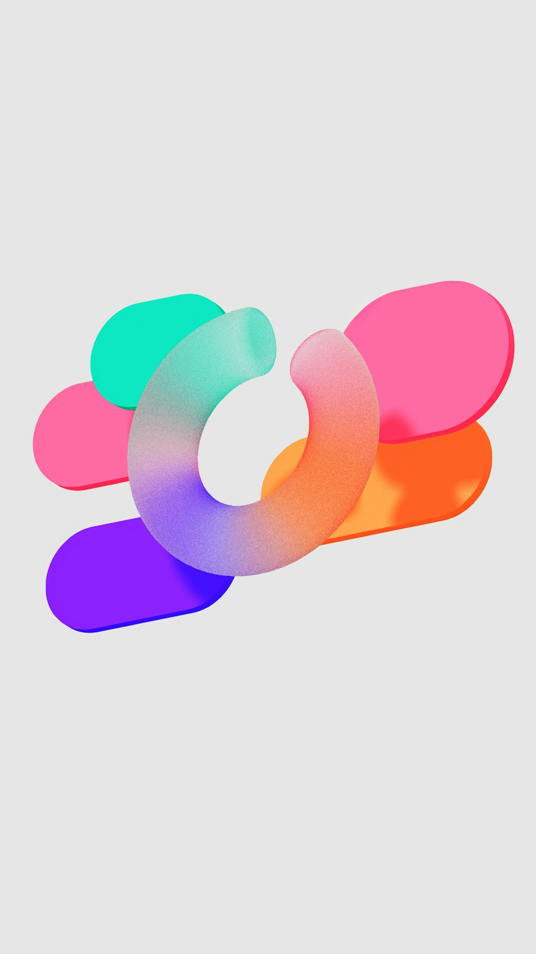 Spline Glassmorph / Liquid glass Study Sample - Wallpaper